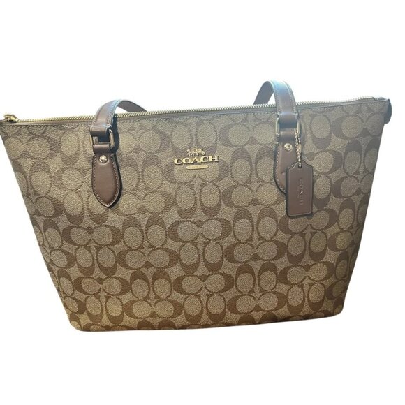 Coach Signature tote - Picture 4 of 8